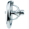 CockLock Cage de chasteté en métal avec Plug d'urètre Hexy 3 x 3.3cm